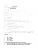 American Airlines. Cuestionario