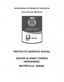 PROYECTO SERVICIO SOCIAL