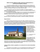 ERMITA DE SANTA MARÍA DEL PINAR, CANTALEJO: RECREACIÓN DE LA CONSTRUCCIÓN ROMÁNICA ORIGINAL.