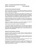 Emanuel Kant - La aventura del pensamiento