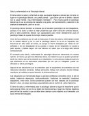 Salud y enfermedad en la psicologia laboral