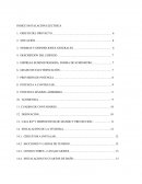 INDICE INSTALACIÓN ELÉCTRICA.