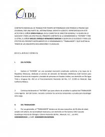 Machote Contrato Laboral.. Página 1