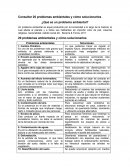 Consultar 20 problemas ambientales y cómo solucionarlos