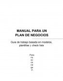 Plan de negocios.