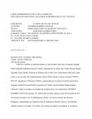 ENUNCIACION DE LOS HECHIOS Y CIRCUNSTANCIAS OBJETO DE LA ACUSACION