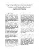 DISEÑO Y CONTRUCCIÓN DE SISTEMA DE CONTROL DE NIVEL Y LLENADO DE UN TANQUE