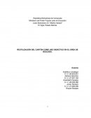 REUTILIZACIÓN DEL CARTÓN COMO USO DIDÁCTICO EN EL ÁREA DE BIOLOGÍA.