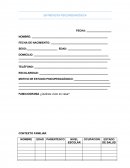 Entrevista pedagogica.