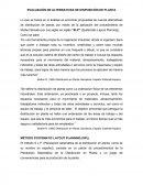 EVALUACIÓN DE ALTERNATIVAS DE DISPOSICIÓN DE PLANTA.