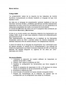 Marco teórico: Código G&M