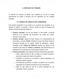El mercado de consumo se define: como aquellos en los que se realiza transacciones de bienes y servicios que son adquiridos por las unidades familiares.