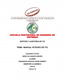 Manual Integro de ITIL.