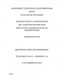 Impacto del sindicato en las organizaciones.