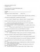 Evaluación de lectura complementaria "Cómo domesticar a tus papás"