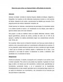 Ejercicios para niños con hiperactividad y dificultades de atención