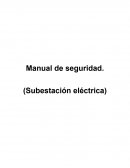 Manual de seguridad (subestación electrica).