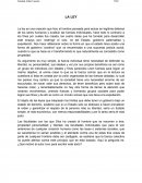 La Ley.creación que hizo el hombre pensada para actuar en legítima defensa