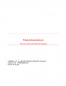 Trabajo de Emprendimiento Servicios para compañías de seguros