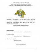 DESARROLLO DE UNA APLICACION WEB MÓVIL PARA EL REGISTRO, CONTROL Y ADMINISTRACION DE AUTOS Y HORARIOS DE LA EMPRESA DE TRANSPORTES “SAN FRANCISCO DE ASIS S.A.C”, GUADALUPE - LA LIBERTAD