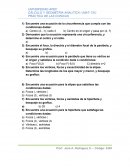 Practica- Encuentre el foco, la directriz y el diámetro focal de la parábola, y bosqueje su grafica.