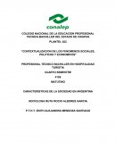 CARACTERISTICAS DE LA SOCIEDAD EN ARGENTINA