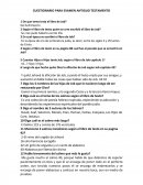 Cuestionario antiguo testamento