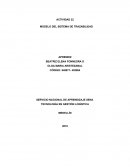 MODELO DEL SISTEMA DE TRAZABILIDAD.