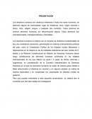 Derechos humanos.