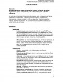 Fondo de comercio Concepto