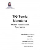 Carozzi- “Modelo Neoclásico de Crecimiento”