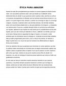 Redaccion del libro etica para amador