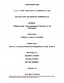 RECOLECCION DE BASURA EN RESIDENCIAL VALLE BONITO