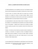 Observacion historica de marc bloch