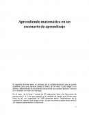Aprendiendo matemática en un escenario de aprendizaje
