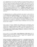 Acta de abandono de labores