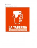 Plan LA TABERNA RESTAURANT BAR