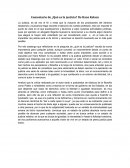 Comentario de ¿Qué es la justicia? De Hans Kelsen