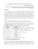 UNA MIRADA A LOS BENEFICIOS DE LA GESTIÓN ESCOLAR