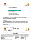 Planeacion de quimica preescolar