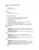 Diferencias entre estrategias y técnicas