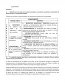 Conocimiento actividades