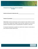 Evaluación de referencias web del compañero de dupla