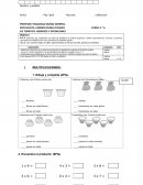 PRUEBA DE MATEMATICAS. ADAPTADA PIE