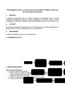 INSTALACIÓN DE AISLAMIENTO TERMICO Y REJILLAS EN DUCTOS RECTANGULARES