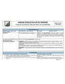 Planificación séptimo lengua