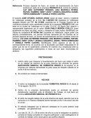 Demanda de levantamiento de fuero sindical