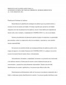 PROPUESTA DE PLANIFICACION PARA LA AUDITORIA EXTERNA DE PASIVOS CORRIENTES RUBROS IMPOSITIVOS