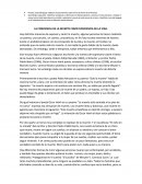 LA CONCIENCIA DE LA MUERTE COMO CONCIENCIA DE LA VIDA.