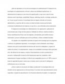 Tecnologis en la administrcion